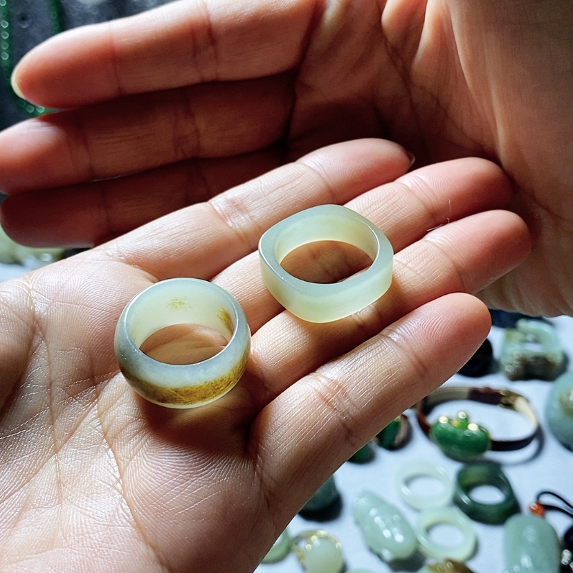 【闪购商品】和田玉戒指未镶嵌来