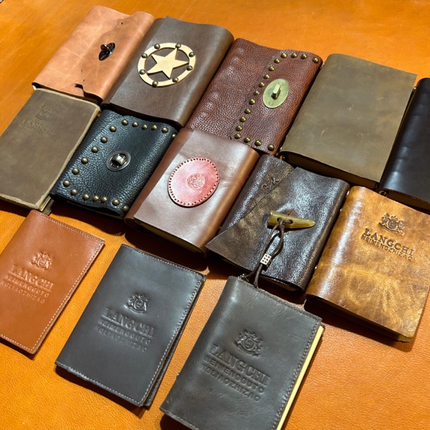 手工牛皮手账本A6/A7活页手账本旅行记事本（直播链接，非直播勿拍）