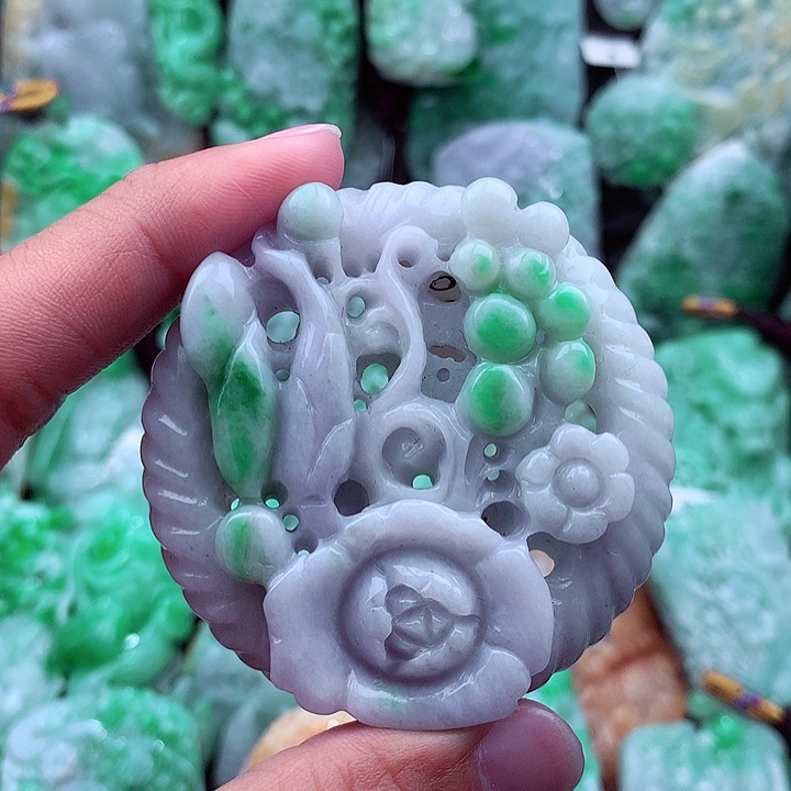 翡翠吊坠(不含链)未镶嵌