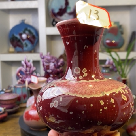 家***实瓷片禹州神后钧瓷原产地~