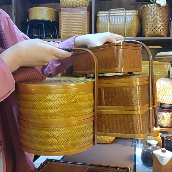 用****6三件双层方形圆形小漫+纸巾盒59