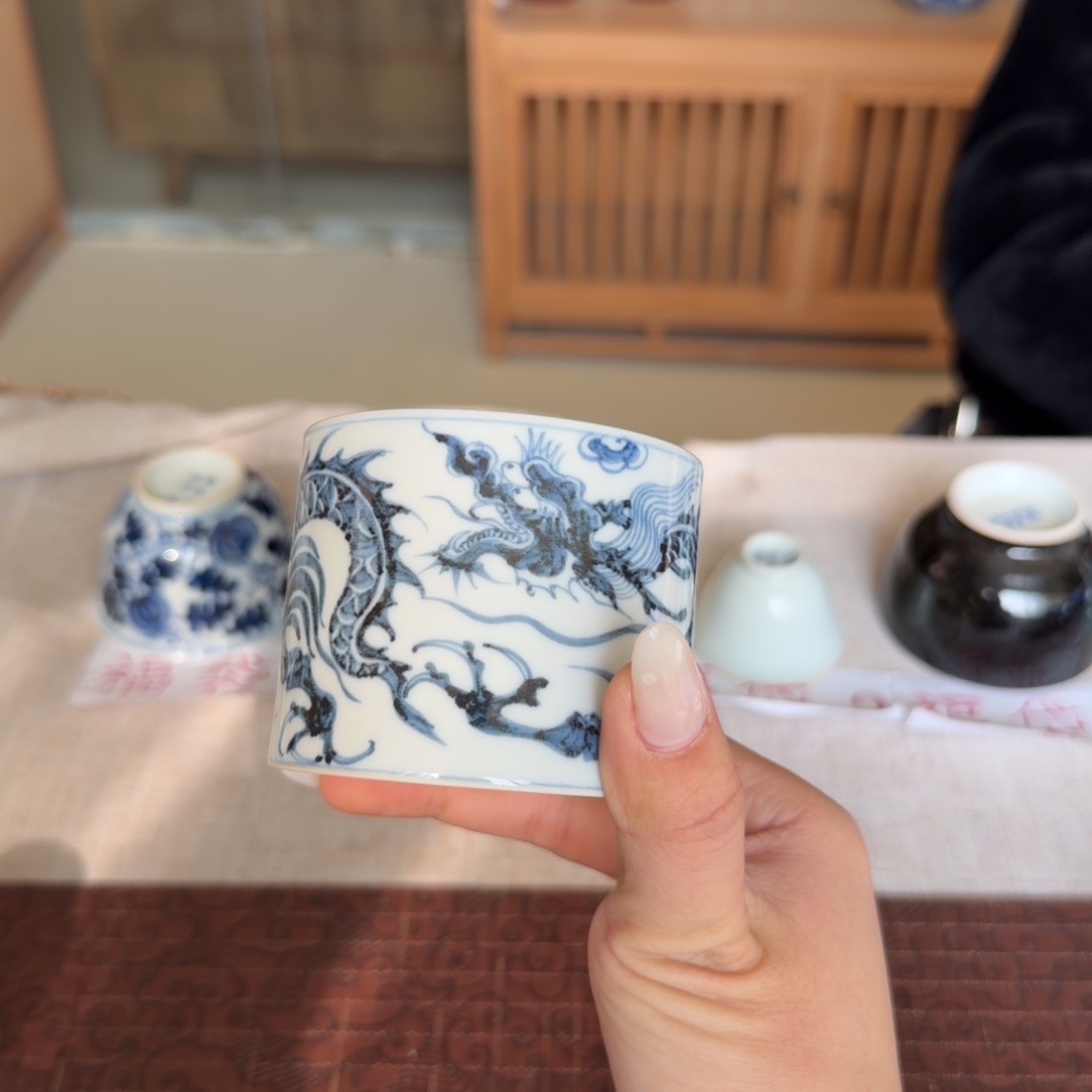 瓷片青花瓷器的制作工艺与工艺一级品