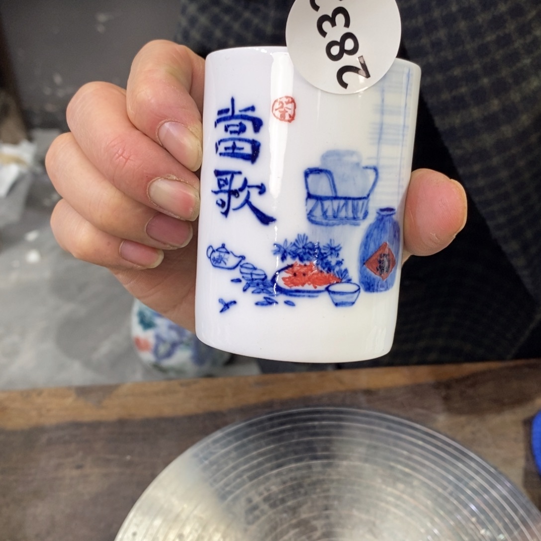 摆件吴义松陶瓷直播间2832