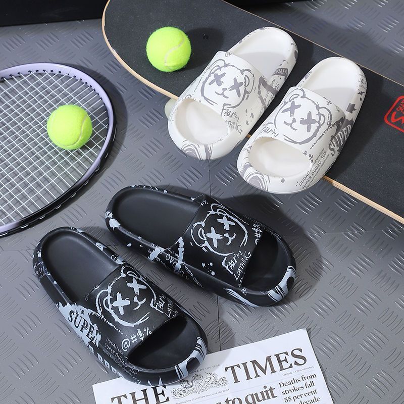 踩女拖鞋厚防滑屎潮流穿款底室内凉男家家用浴室家居内情侣拖夏季