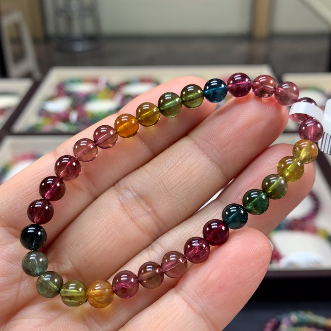 手链未镶嵌碧玺6.3左右