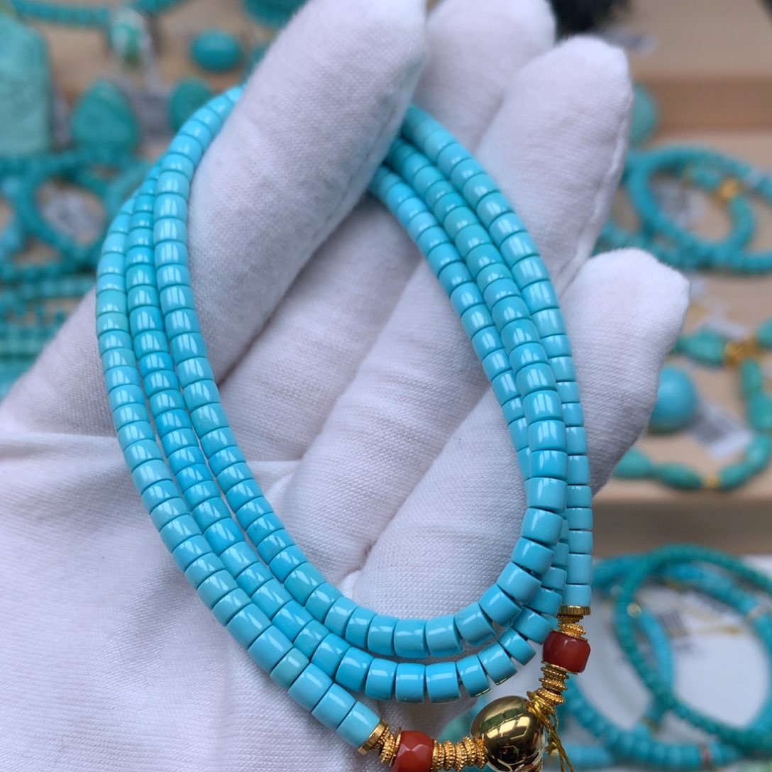 绿松石精品配饰未镶嵌