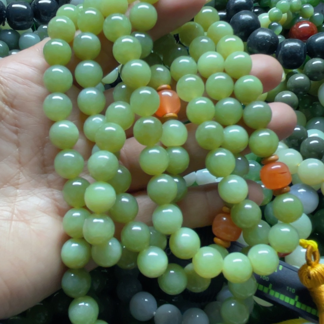 和田玉手链未镶嵌