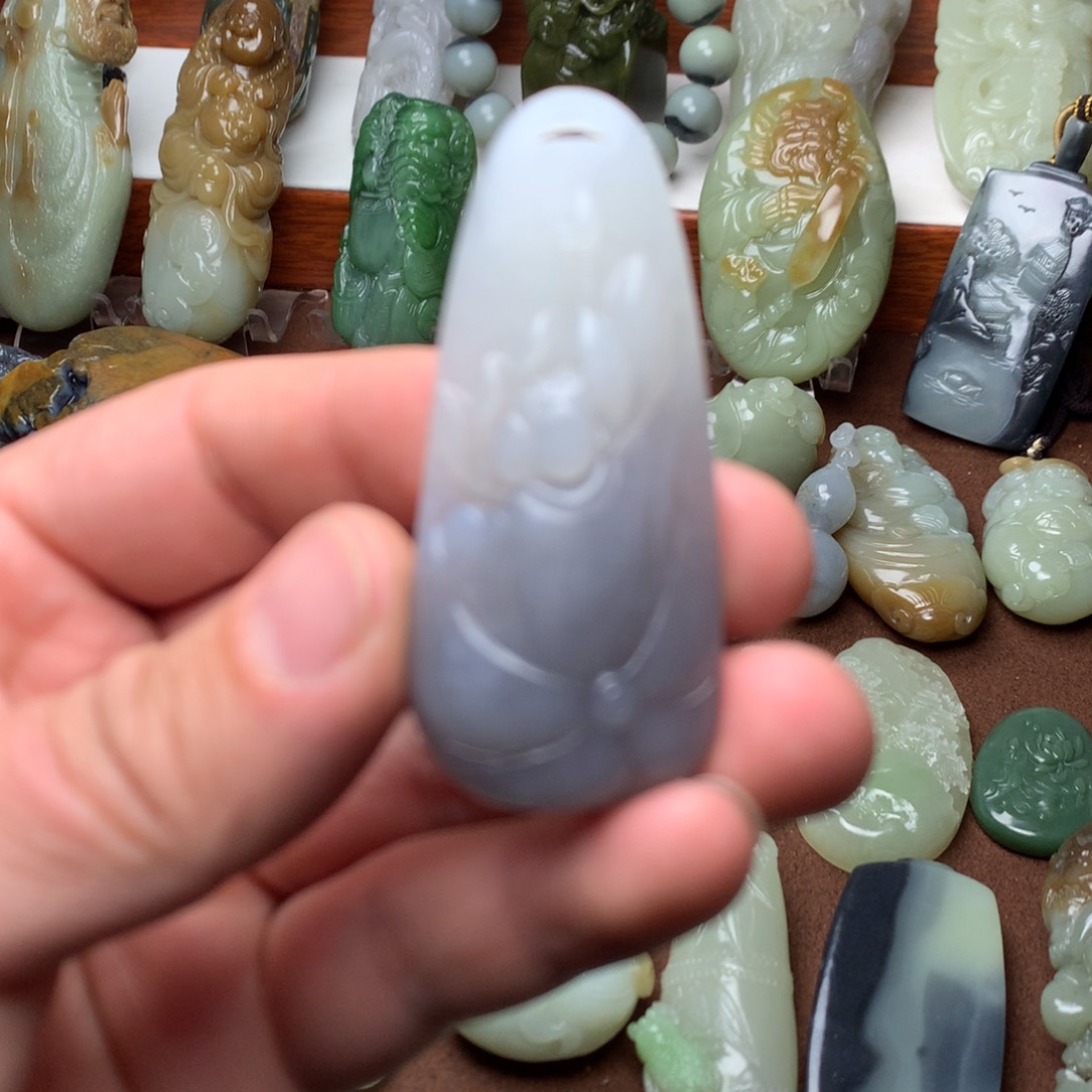 和田玉挂件未镶嵌