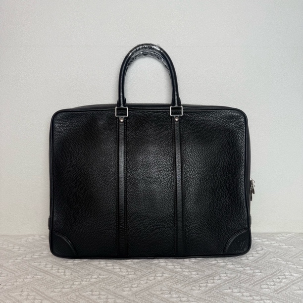 99新 LouisVuitton/路易威登 4426/男士真皮商务公文包/公价36500