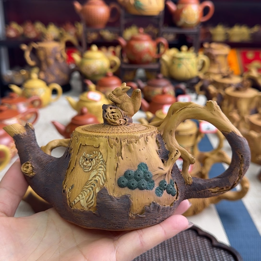 茶壶段泥用****9树桩老虎