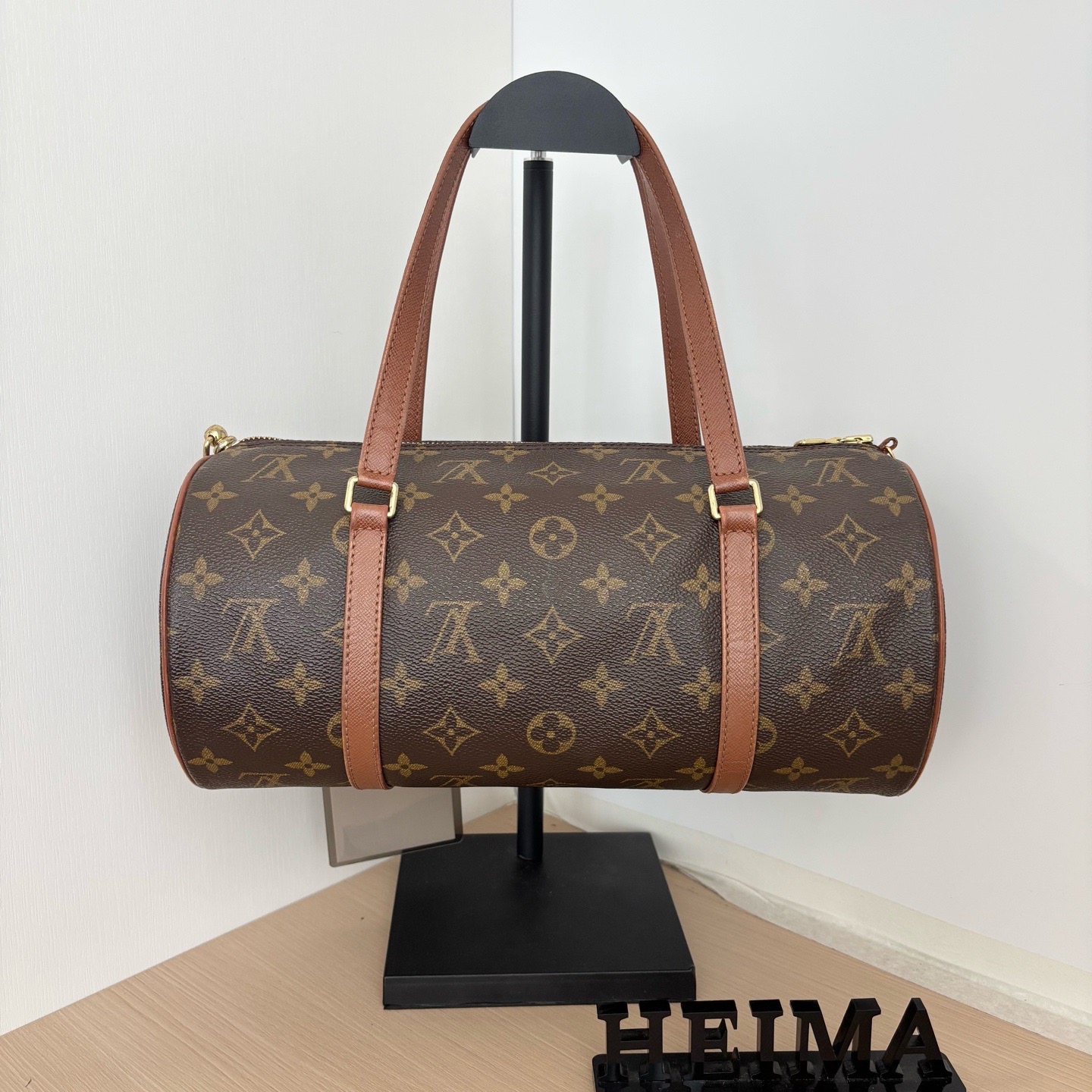 95新 LouisVuitton/路易威登 17680059 红皮巴比龙30  30*15