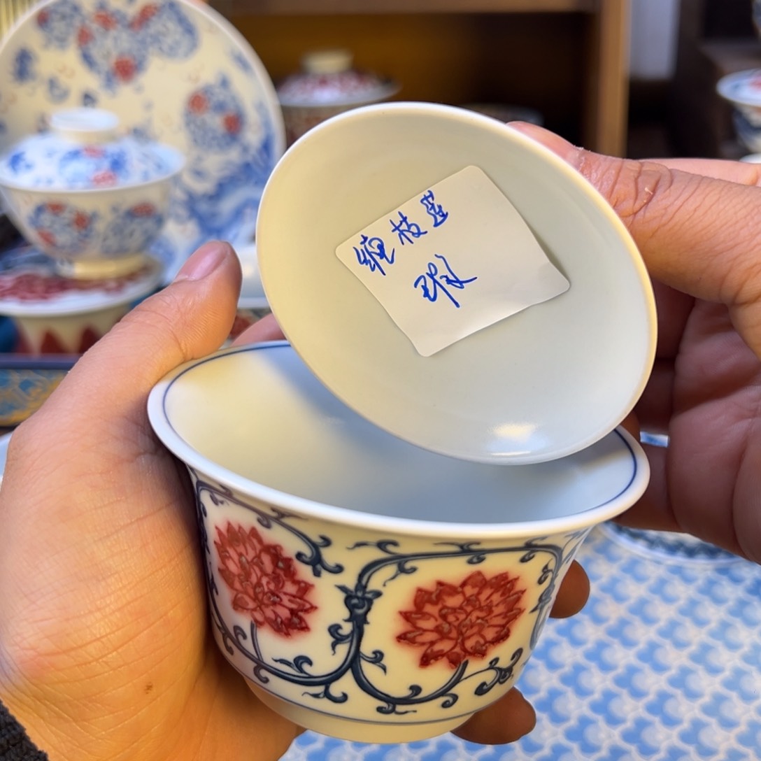 盖碗景德镇茶器百宝箱