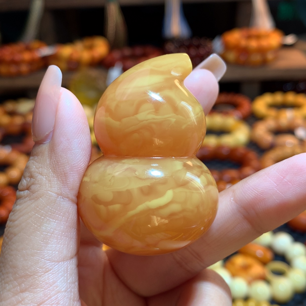 【闪购商品】蜜蜡吊坠(不含链)未镶嵌蜜蜡吊坠