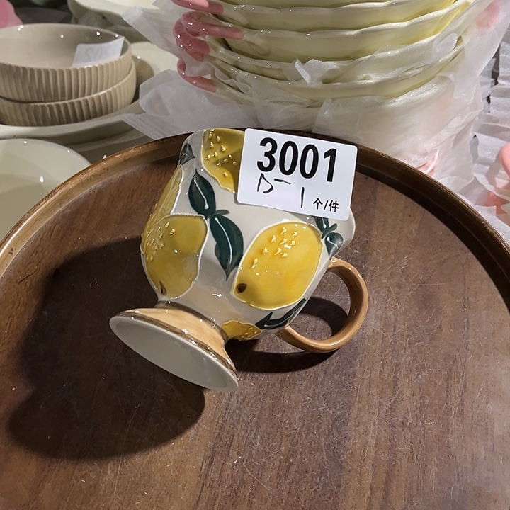 瓷微瑕外贸餐具3001