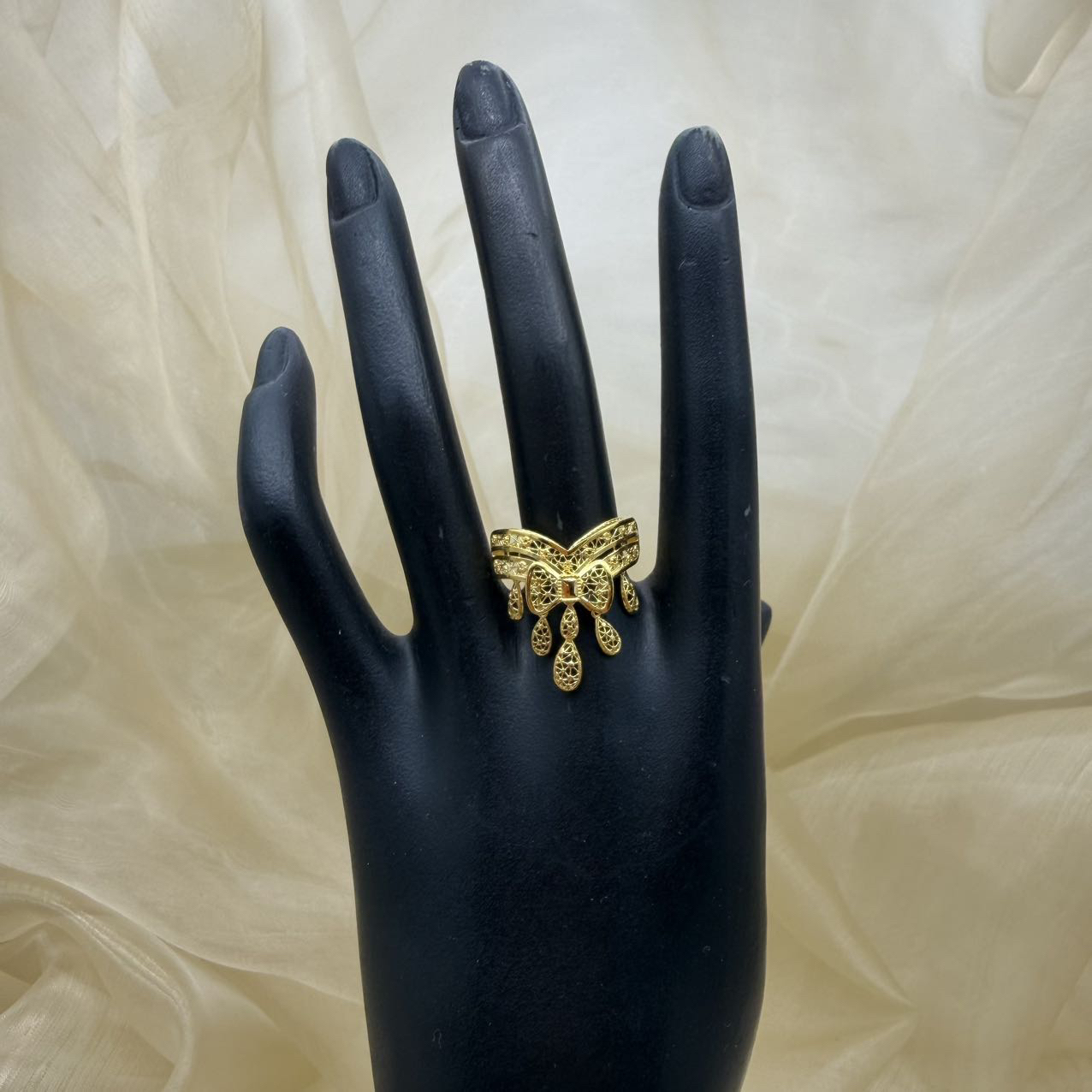 C播 4.16g 足金999 戒指d