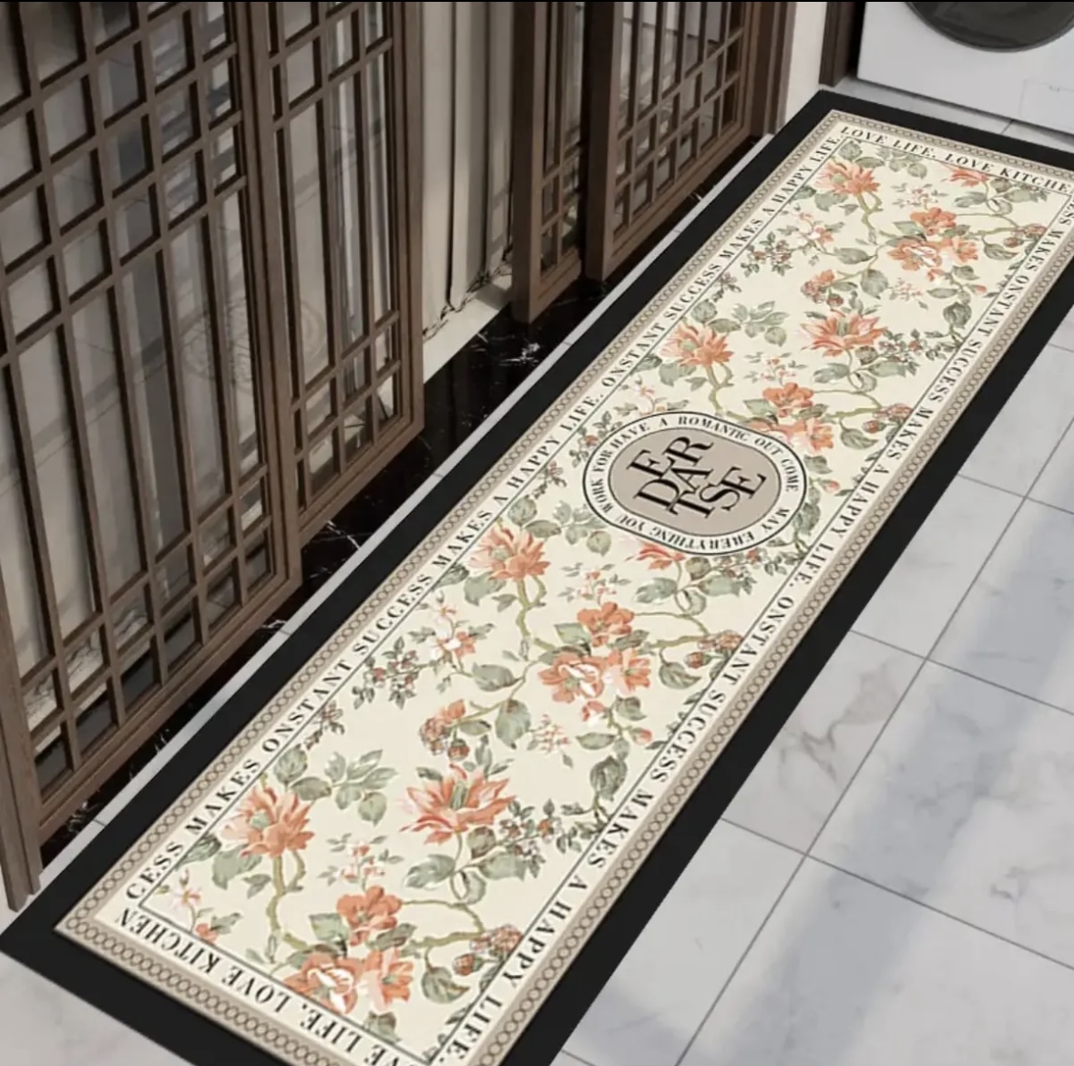 Z275-【80*200cm】硅藻泥厨房地垫吸水防滑防污家用厨房长条地垫