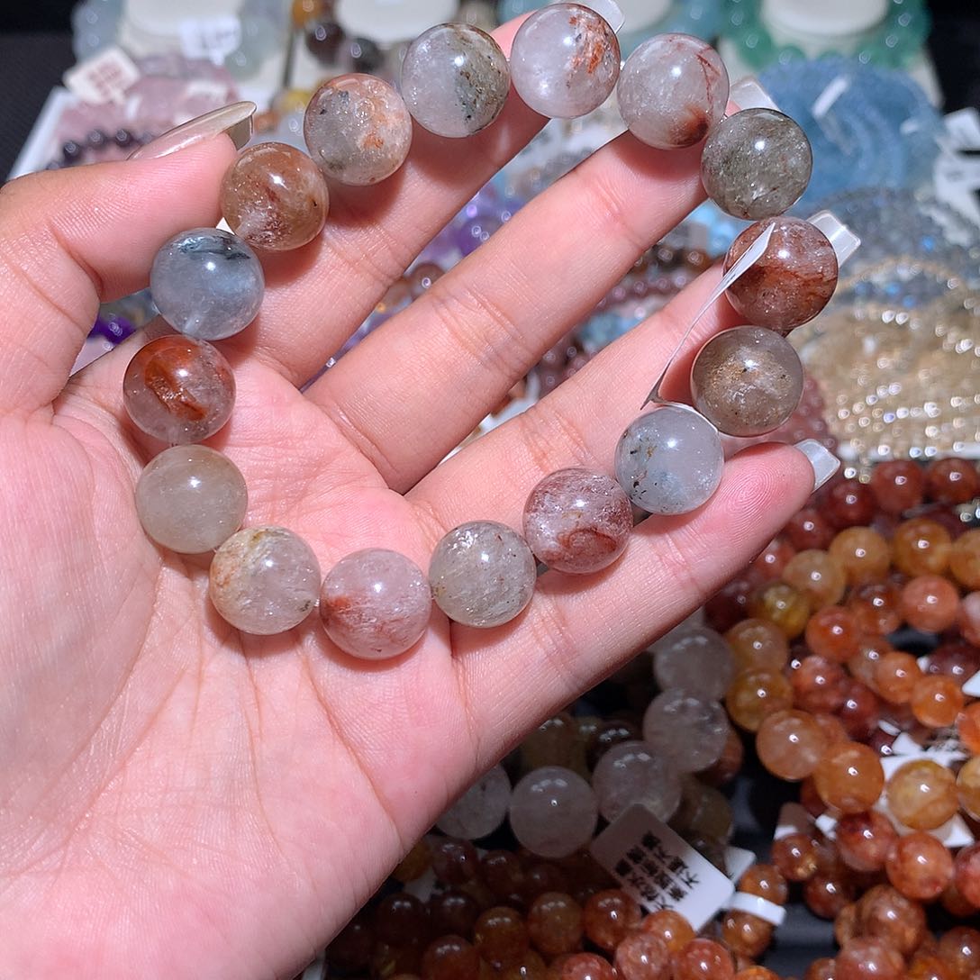 未镶嵌手链水晶半盆兔毛幽灵14