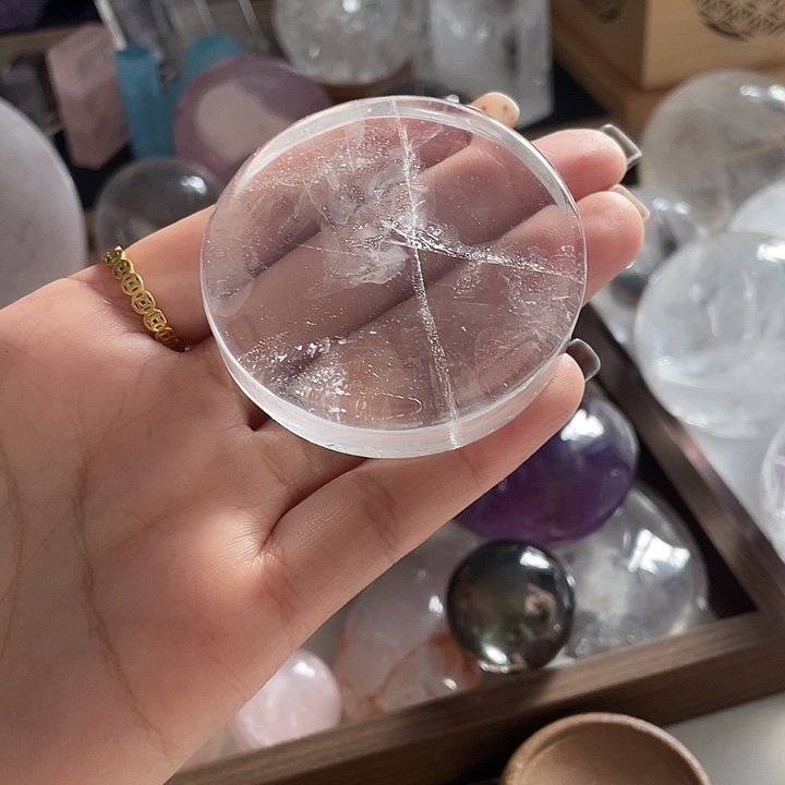 水晶银S925镶嵌珠宝半成品13