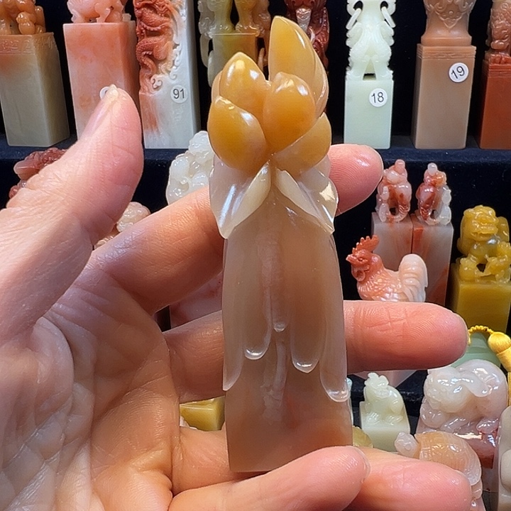 寿山石印石寿山石手工雕刻