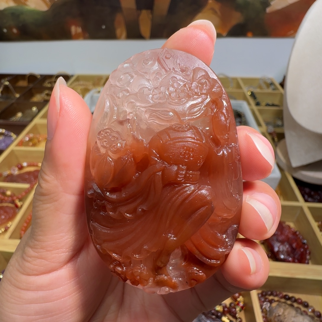 水晶颈饰未镶嵌九尾狐