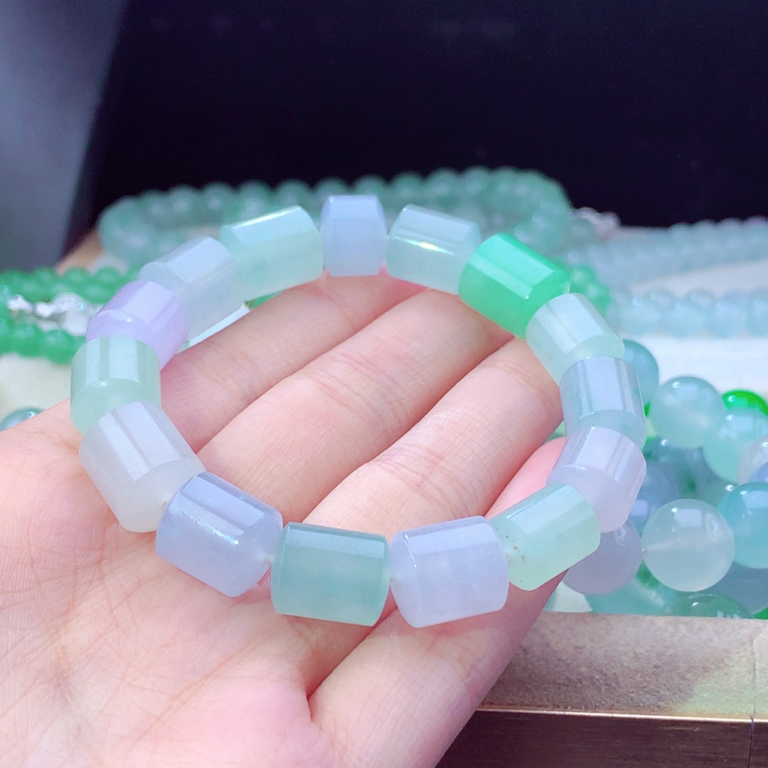 未镶嵌手链翡翠天然翡翠