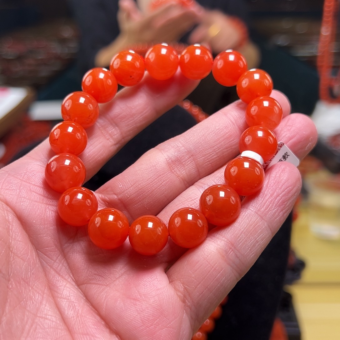 非***香南红玛瑙未镶嵌买12+mmm滴水洞南红