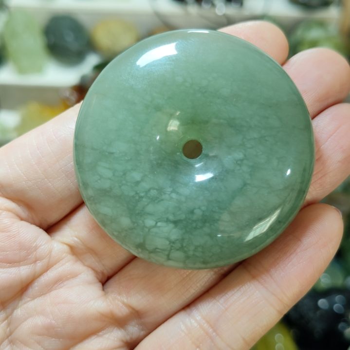 岫玉平安扣未镶嵌