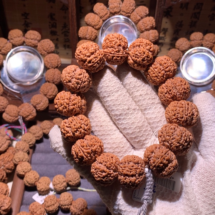 草***鹰金刚菩提手串24梅花6瓣