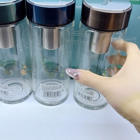 万象品牌玻璃单层，U265，棕色，460毫升