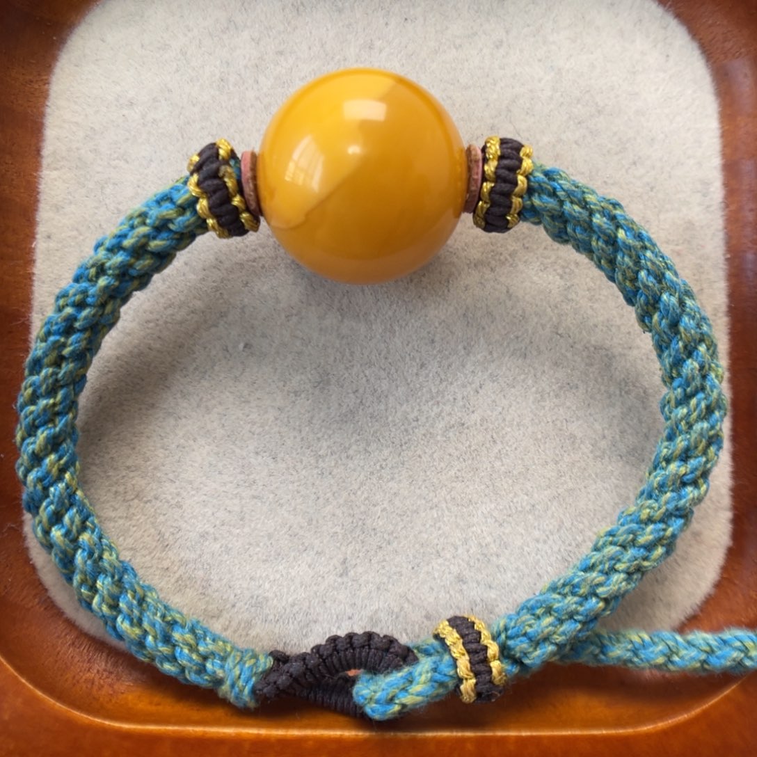 蜜蜡未镶嵌手绳蜜蜡