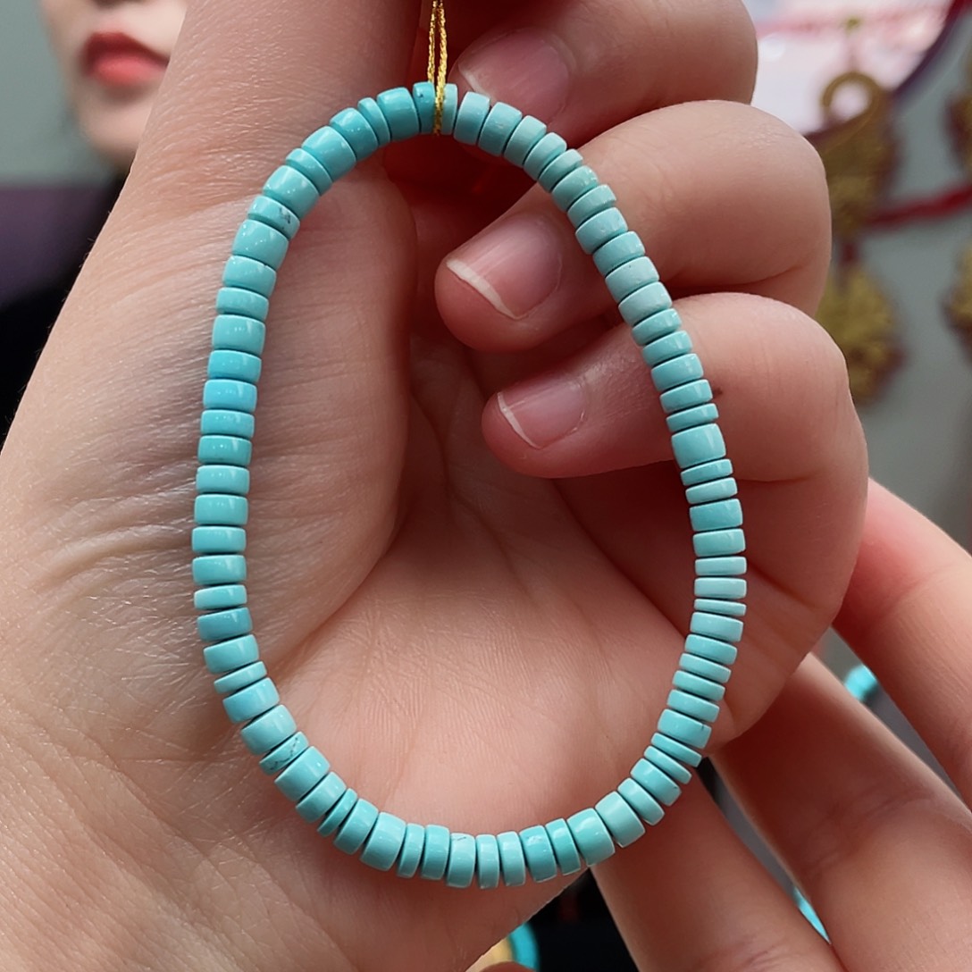 绿松石手串未镶嵌