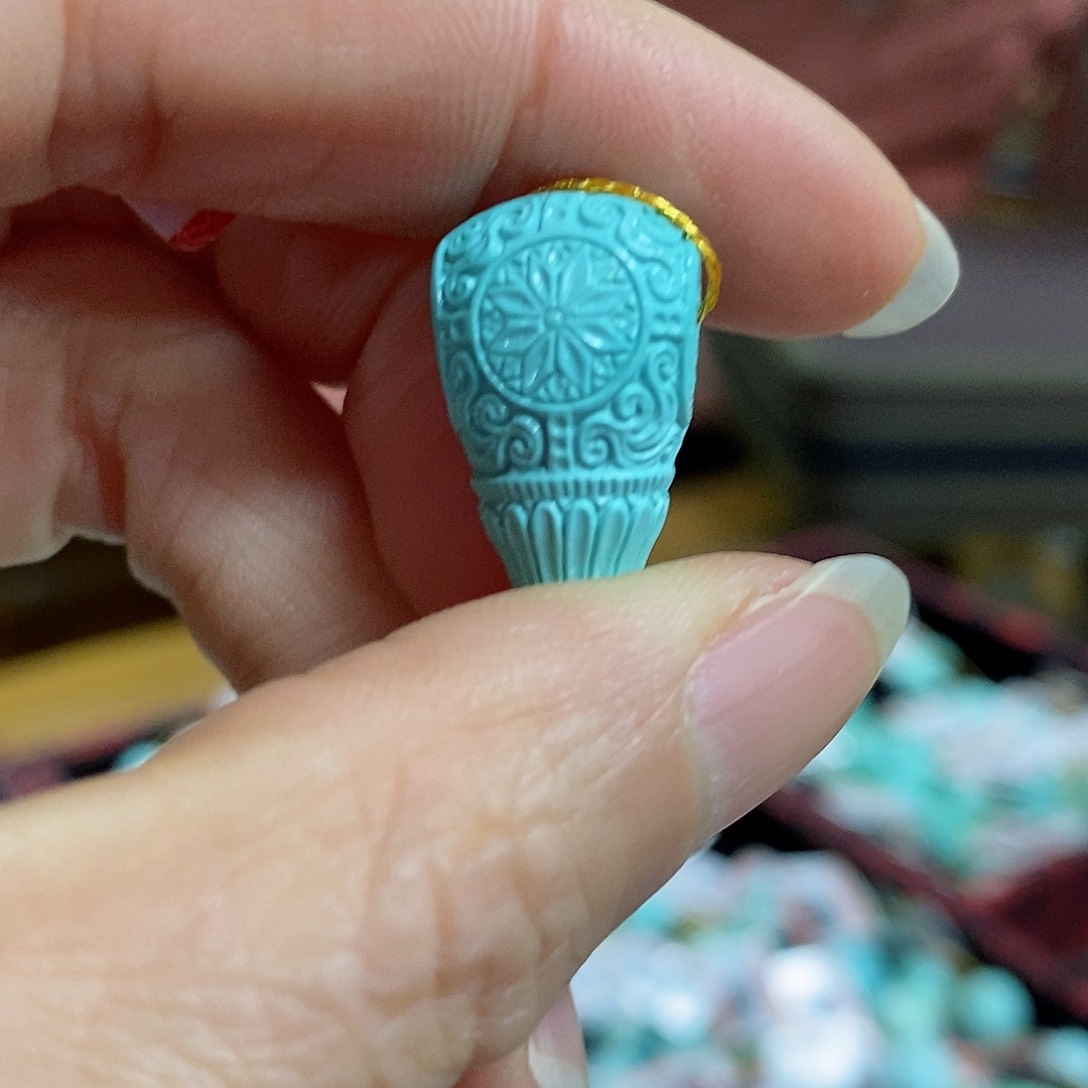 绿松石珠宝奇石未镶嵌