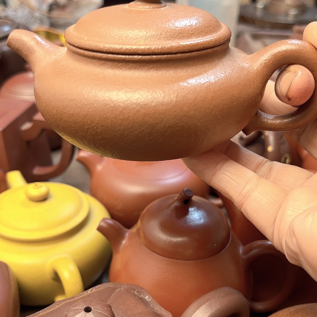 紫砂茶壶全手工制作和半手工制作