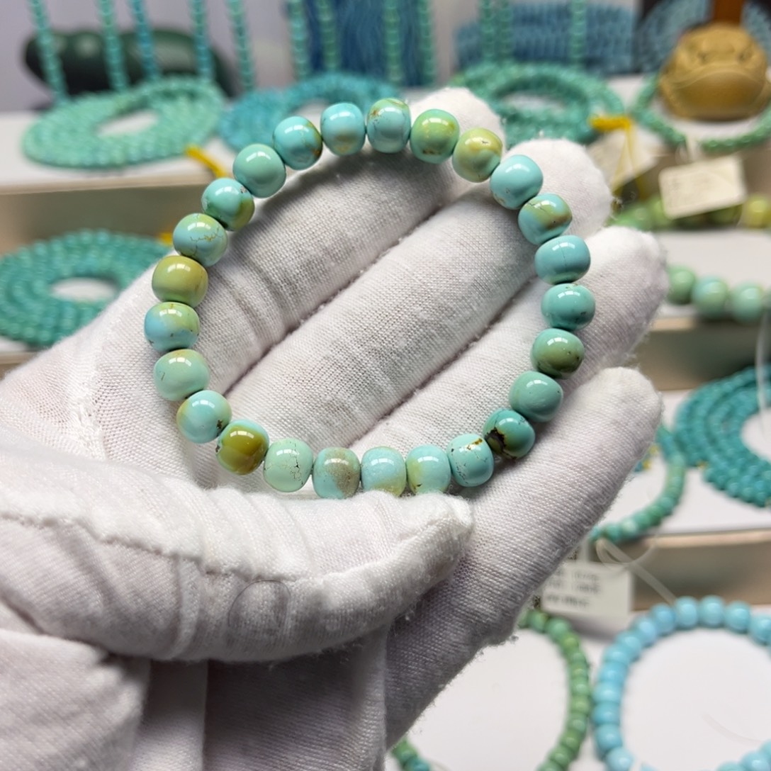 绿松石未镶嵌手链