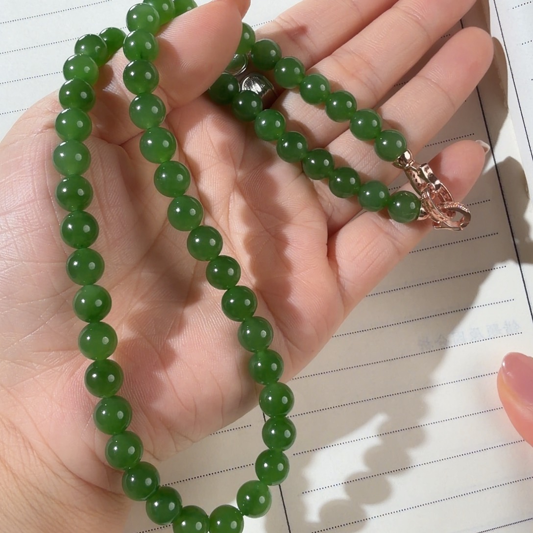 和田玉（碧玉）未镶嵌颈饰