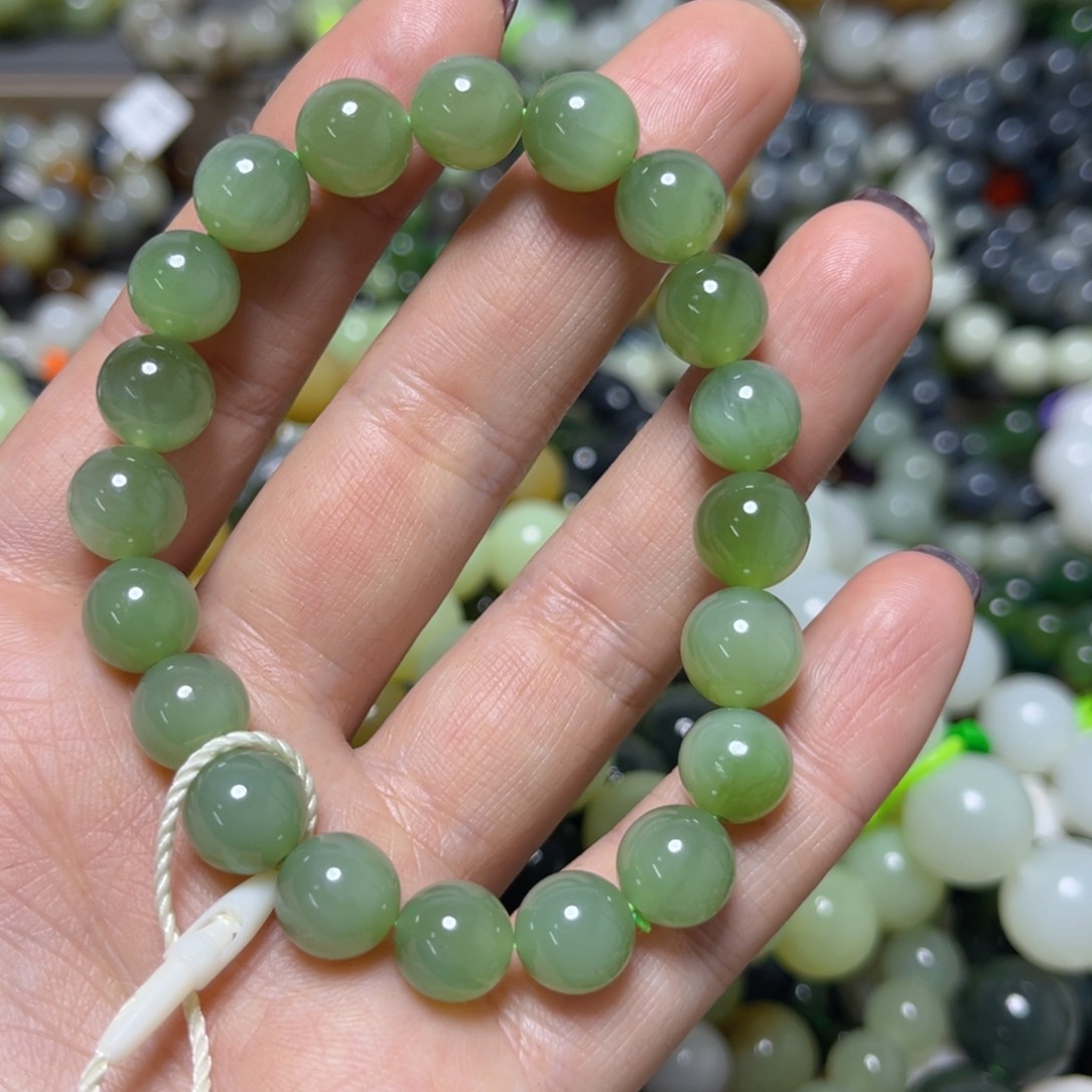 和田玉手链未镶嵌