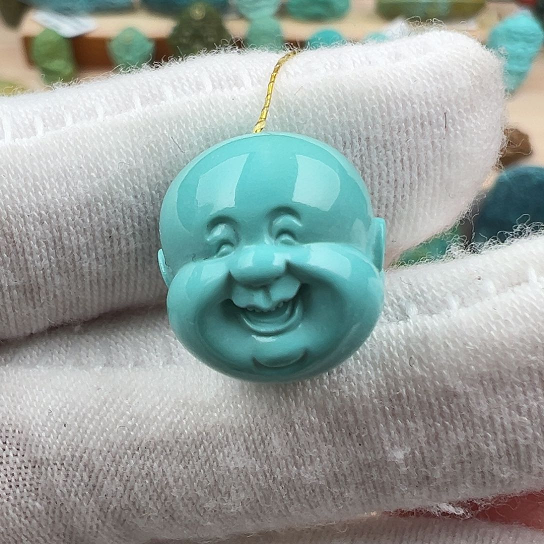 绿松石配饰未镶嵌