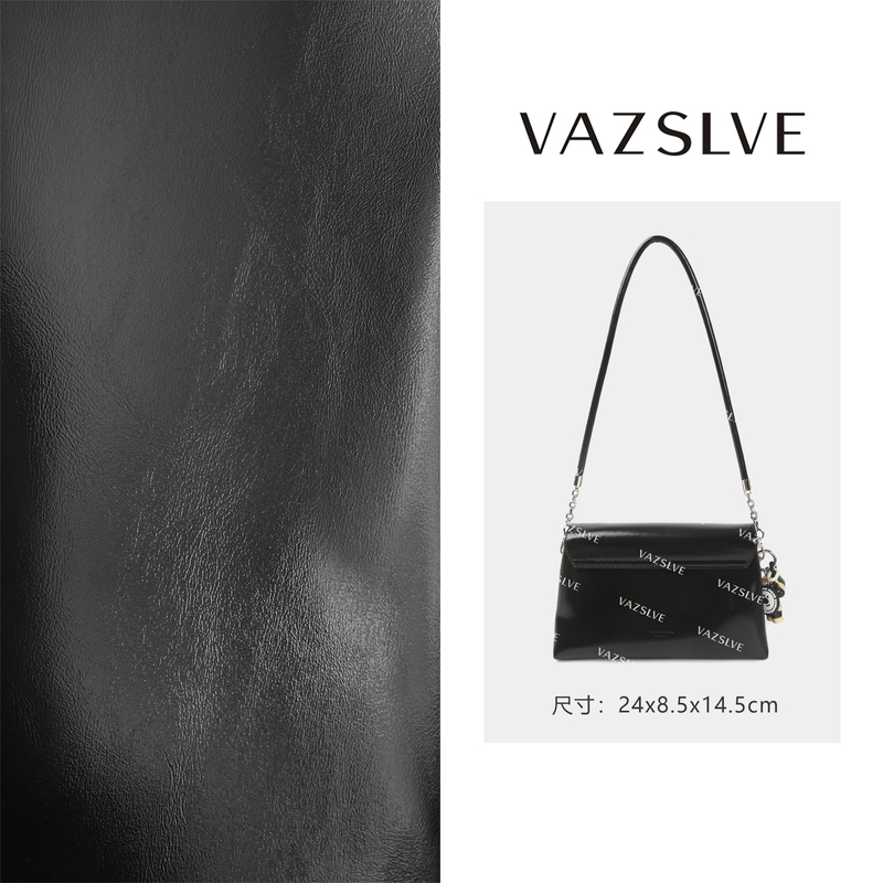 VAZSLVE/原创设计SKL-7332-黑色 春季新款轻奢小包