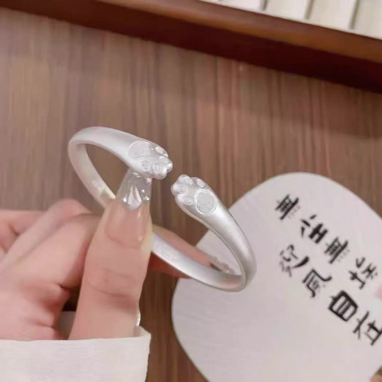 银制精品手镯—-023