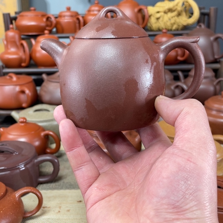 紫砂茶壶原矿紫泥