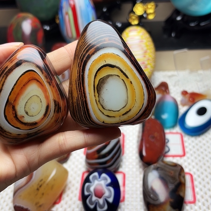 一***景玛瑙/玉髓未镶嵌珠宝半成品