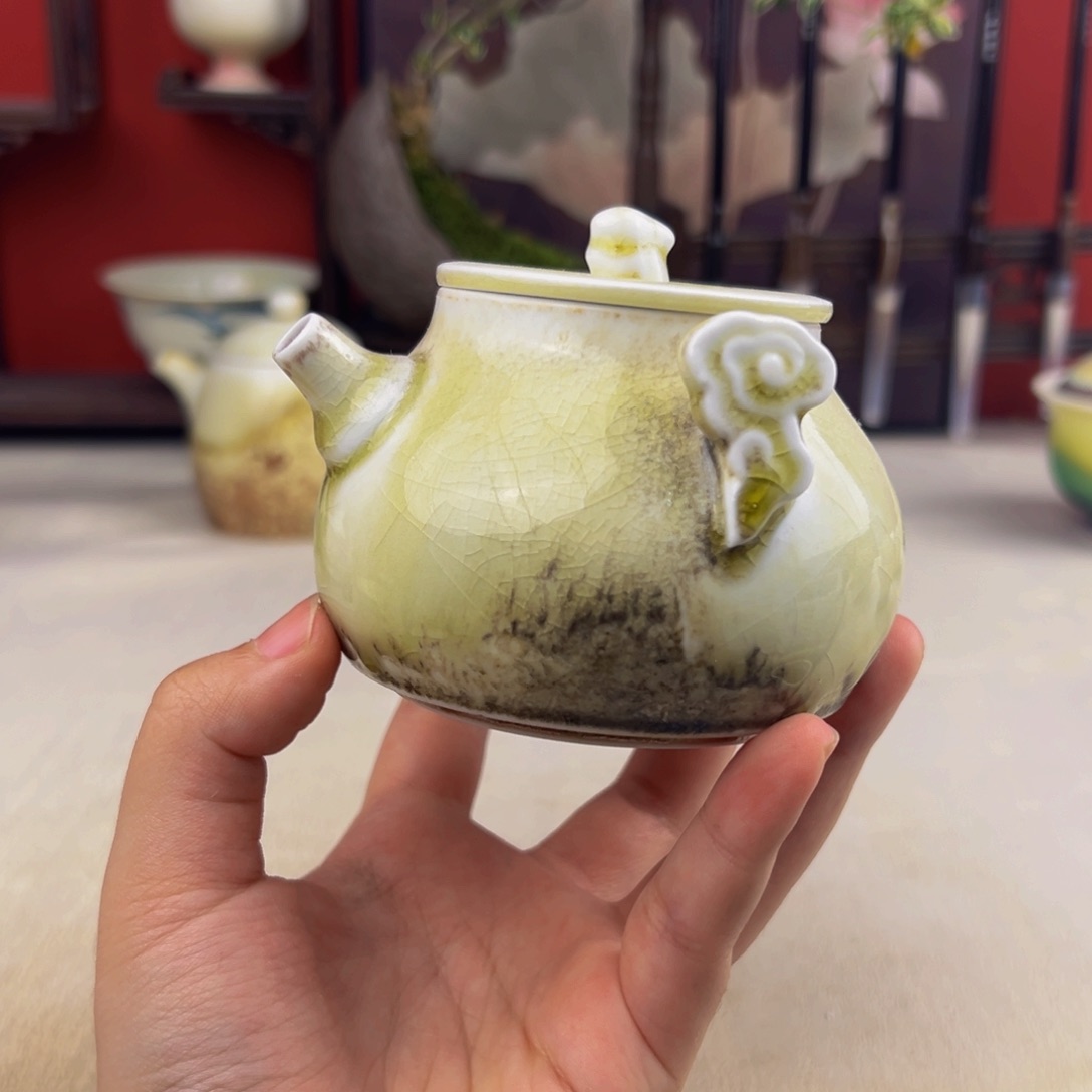 杯子纯手工柴烧主人杯