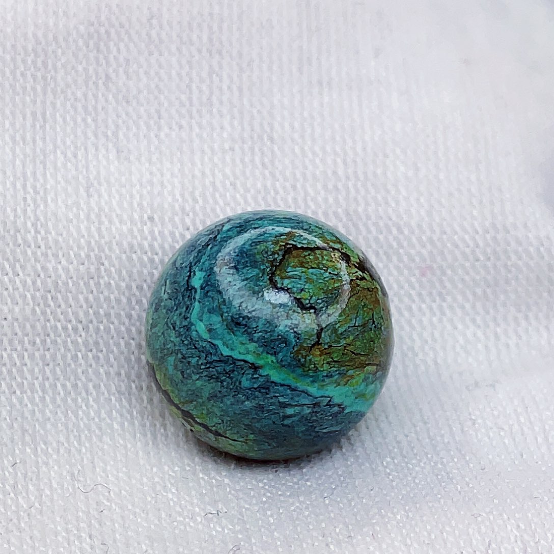 绿松石圆珠14.4未镶嵌