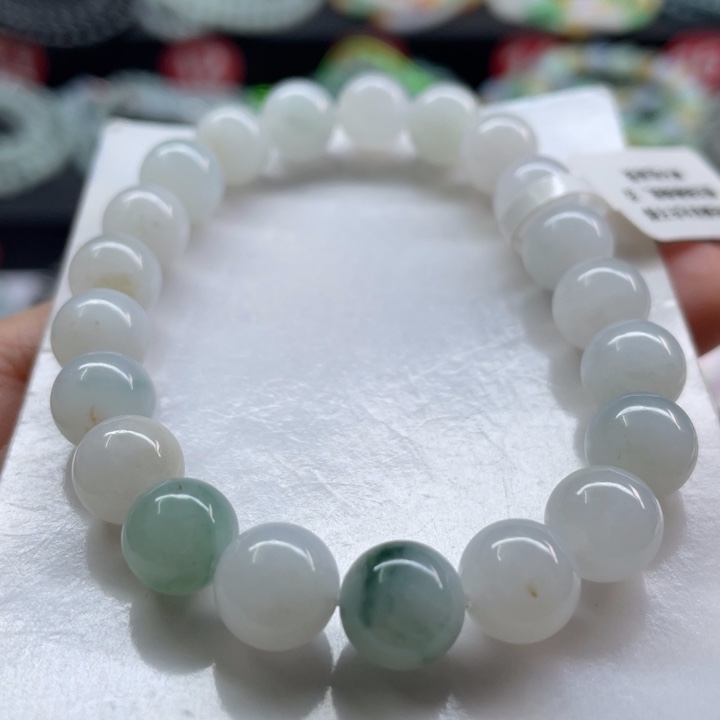 未镶嵌手链翡翠卡8.8