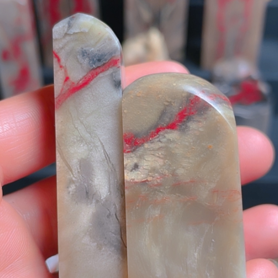 【闪购商品】昌化鸡血石昌化鸡血石冻底印章