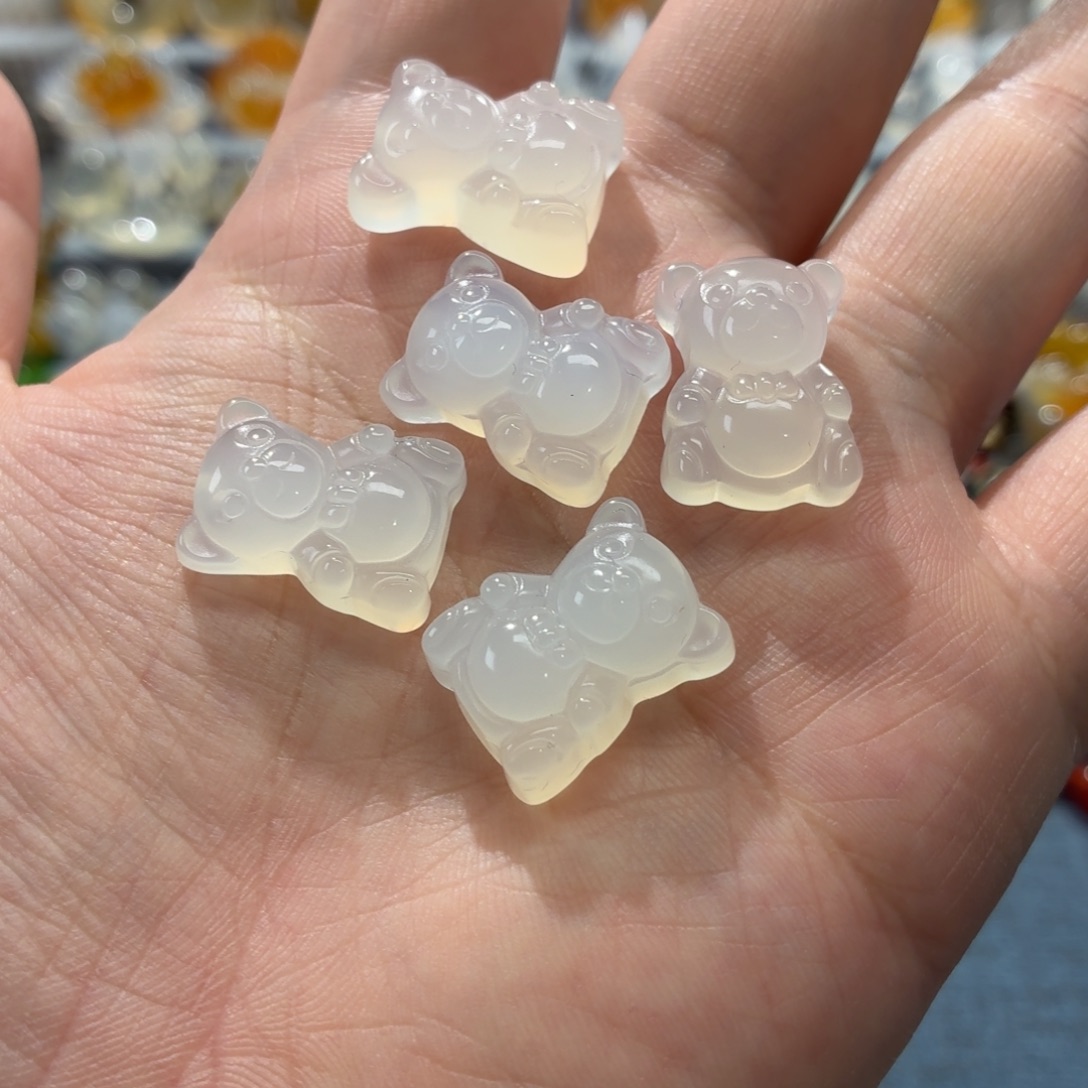 玛瑙/玉髓未镶嵌吊坠(不含链)