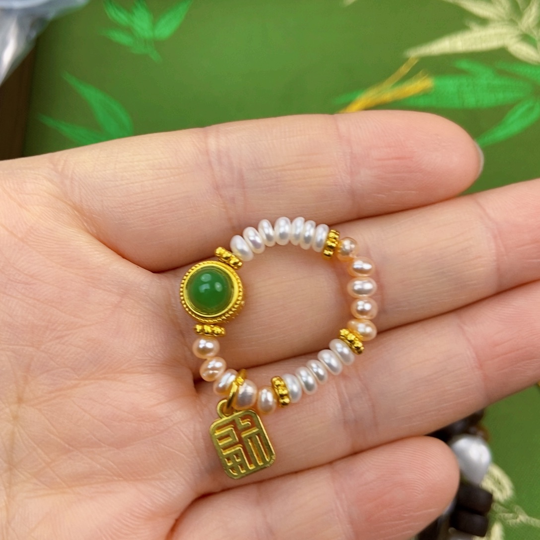 *****淡水珍珠未镶嵌戒指