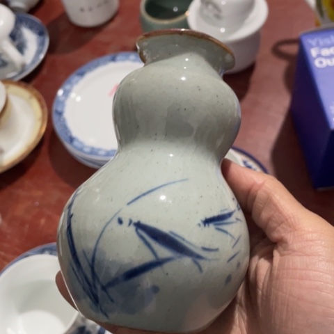景德镇陶瓷手绘花插