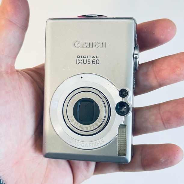 95新 Canon/佳能 ixus60特价600w像素出片奶油显白模式多