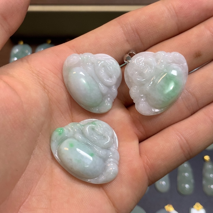 翡翠裸石多样性发货发其一